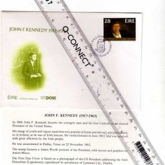 John F. Kennedy 1917 - 1963 - 25th Anniverary First Day Cover