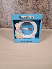 Vintage Beatrix Potter Collectible Photo Frame Schmid 1988
