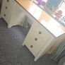 Solid wood dressing table with 6 drawers Image 2