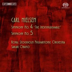 Carl Nielsen SACD - Symphony NO. 4 The Inextinguishable + Symphony No. 5