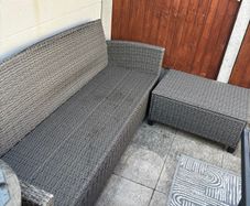 Garden corner sofa