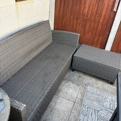 Garden corner sofa