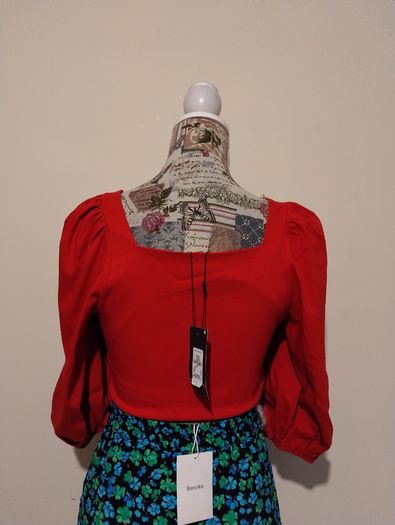 Red Crop Top, New With Tags