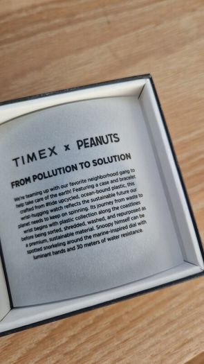 Timex Waterbury Ocean  Peanuts  Snoopy