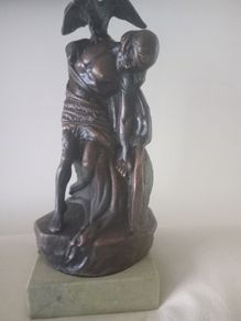 Rare Original Bronze Cuchulainn Sculpture.Oliver Sheppard.