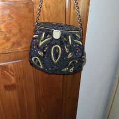 Ladies embellished navy handbag NEXT brand