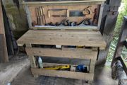Folding Bench &amp; Tool Cabinet