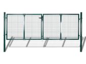 Garden Mesh Gate Fence Door Wall Grille 289 x 75 cm / 306 x 125 cm