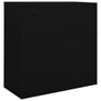 Sliding Door Cabinet Black Image 4