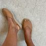 Toni Pons Tan Brown Espadrille Wedge Sandal Shoes Image 8