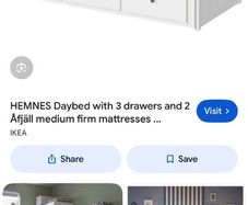 IKEA Hemnes day bed