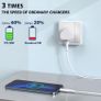 USB C Plug for iPhone 14/14 pro/14 Max/14 Pro Max, 13/13 Mini/13 Pro/13 Pro Max, 12 11, SE 2020, iPad Pro/Air/Mini, AirPods Pro, 20W USBC Adapter Fast Type C Charger UK Image 2