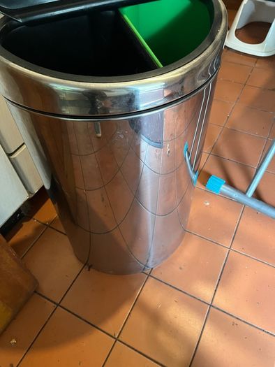 brabantia touch dual recycling 40l