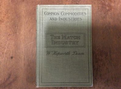 Book ( The Match Industry) Antique. ( Reduced)