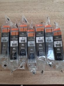Ink cartridges - Canon CLI-551 and 550 XL ink cartridges for sale
