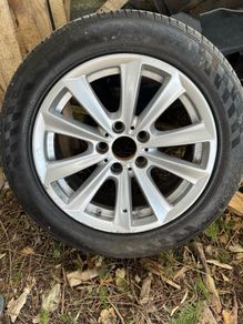 Bmw alloys 5x120 new run flat tyres