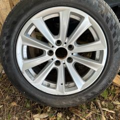 Bmw alloys 5x120 new run flat tyres
