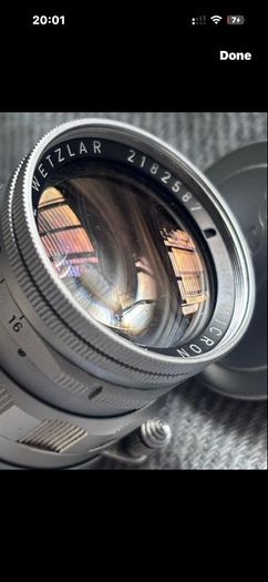 Leica M Summicron 1.2/50mm Lens