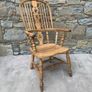 Victorian Elm and Ash Windsor Armchair. Image 2