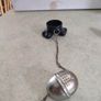 Tea Strainer, Novelty Funny On Chain with small holder. Image 2