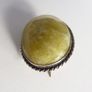 Sterling silver vintage / antique Iona marble Scottish brooch Image 3