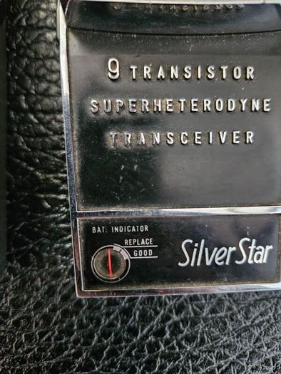 Vintage 1970s Silver Star Walkie Talkies