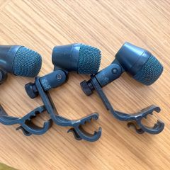 Sennheiser E904 Drum Mics Set of 3 Working Road Worn