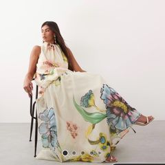Asos design floral maxi dress
