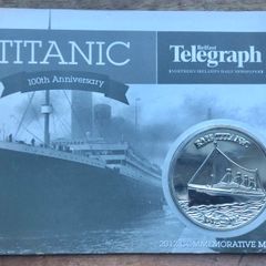 Titanic 100th Anniversary Commemorative medal coin