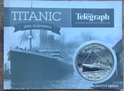 Titanic 100th Anniversary Commemorative medal coin