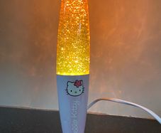 Hello Kitty Glitter Glow Lamp
