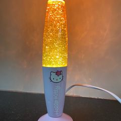 Hello Kitty Glitter Glow Lamp