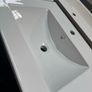 Brand New 600mm Black Vanity Unit & Tap Image 2
