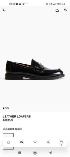 real leather loafers