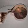 Beautiful Vintage Copper Kettle & Antique Handmade Dovetailed Ladle Set Image 5