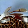 Newbridge Silverware Lotus Diamante Inset Bangle in Original Box Image 3