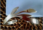 Newbridge Silverware Lotus Diamante Inset Bangle in Original Box