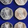 Irish 50 Pence Coins Image 2