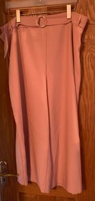Ladies Trousers parallels Salmon colour Size 18