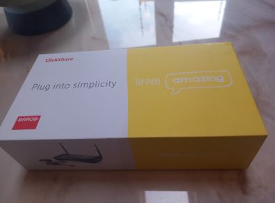 ClickShare CSE 200 fully working, like new, D18 post 10e