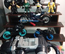 Collection of imaginext figures , vehicles etc batman and others good order