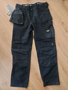 Snickers Workwear 3214 Craftsmen Holster Pockets Trousers, Canvas+