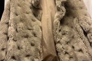 Light Beige Fur Jacket