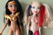 DC Superhero Dolls, Wonder Woman and Harley Quinn
