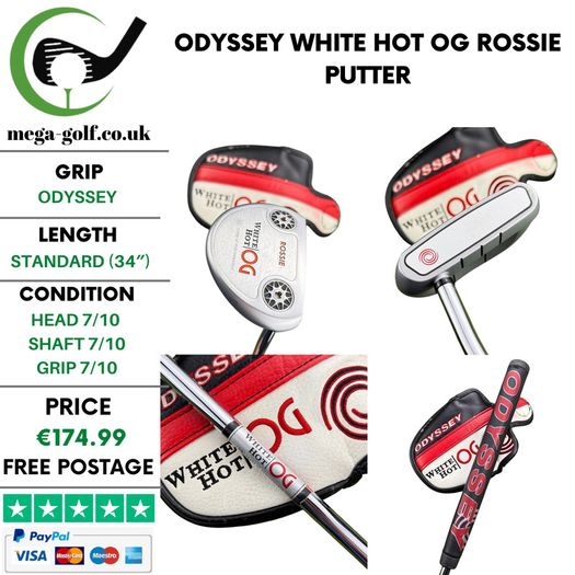 Odyssey White Hot Og Rossie Putter / 34"