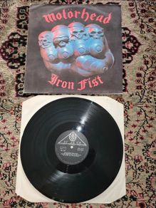 Motorhead: iron fist LP Russian pressing