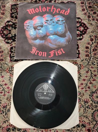 Motorhead: iron fist LP Russian pressing