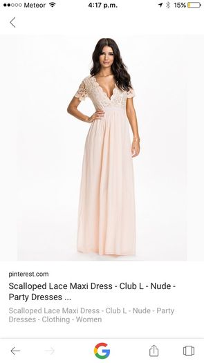 Stunning Club L Lacy Maxi Dress