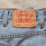 levis 550 relaxed fit Size 40/34 zip fly professional embroidery added in excellent condition Image 2