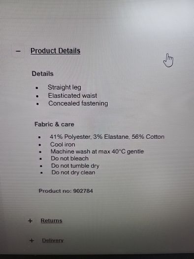 River Island Straight Leg Trousers